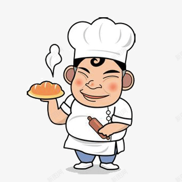 面包师png免抠素材_88icon https://88icon.com 拿着面包 烘焙 蛋糕坊 西点 面包师