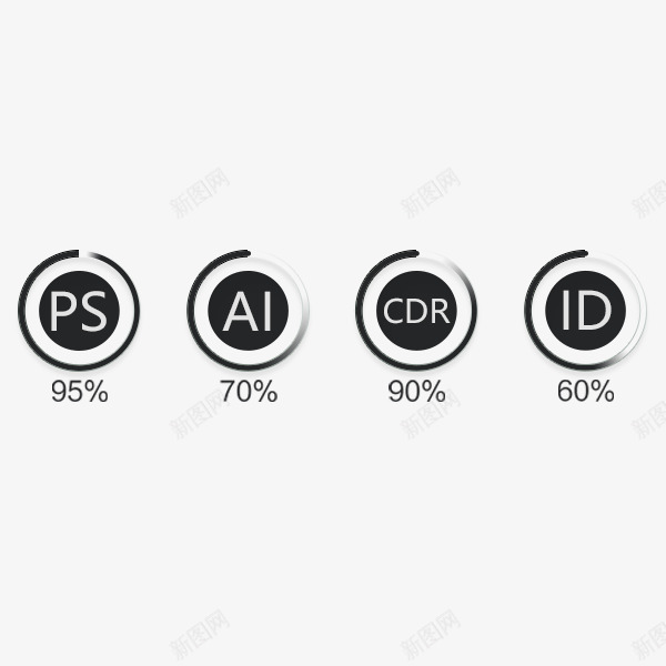 求职简历技能png免抠素材_88icon https://88icon.com 个人简历 技能 排版 求职 简历