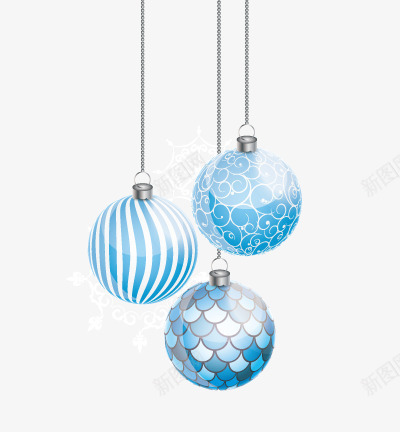 个性圣诞球装饰矢量图ai免抠素材_88icon https://88icon.com 下雪 冬季 圣诞快乐 圣诞节 节日元素 雪花 矢量图