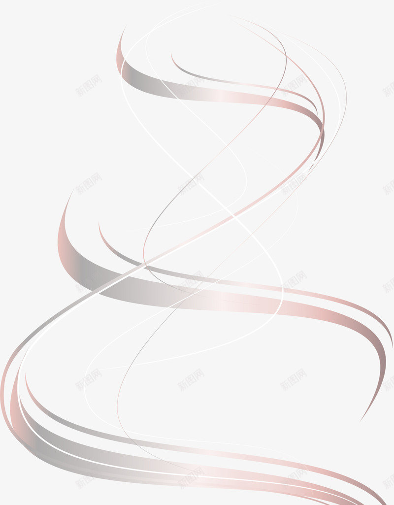 银色闪耀曲线png免抠素材_88icon https://88icon.com 圣诞节 简约数码 节日弧形 装饰图案 银色曲线 闪耀圣诞树