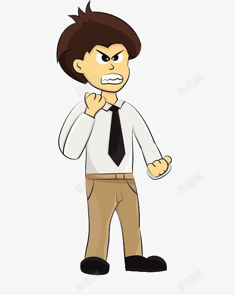 职场白领咬牙切齿的表情简笔画png免抠素材_88icon https://88icon.com 卡通手绘 咬牙切齿 商务人士 激动 男人 职场男 西装革履