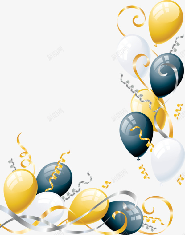 派对气球装饰png免抠素材_88icon https://88icon.com 彩色 气球 汽球 派对装饰