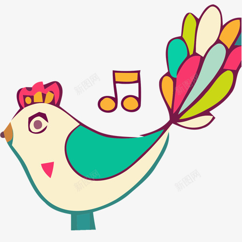 可爱卡通母婴背景元素彩色png免抠素材_88icon https://88icon.com Q Q版 不规则图形 不规则图形免费下载 公鸡 卡通 可爱 彩色 母婴背景元素 漫画风格 童真