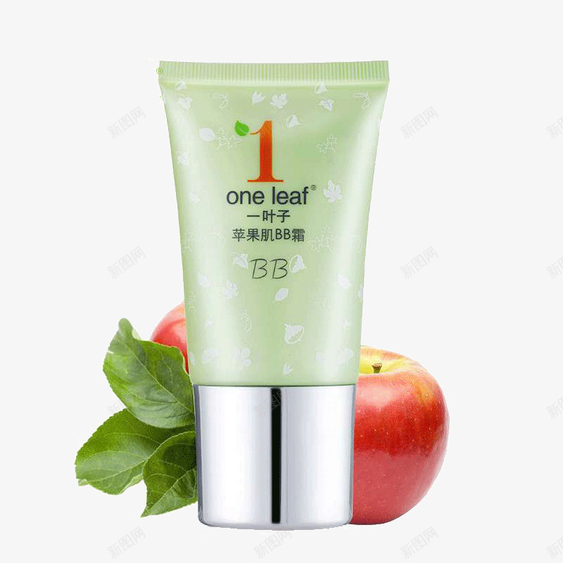 一叶子苹果肌bb霜png免抠素材_88icon https://88icon.com 一叶子 产品实物 化妆品 美妆 苹果肌bb霜
