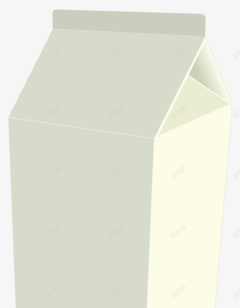 牛奶png免抠素材_88icon https://88icon.com 包装设计 牛奶盒 盒子