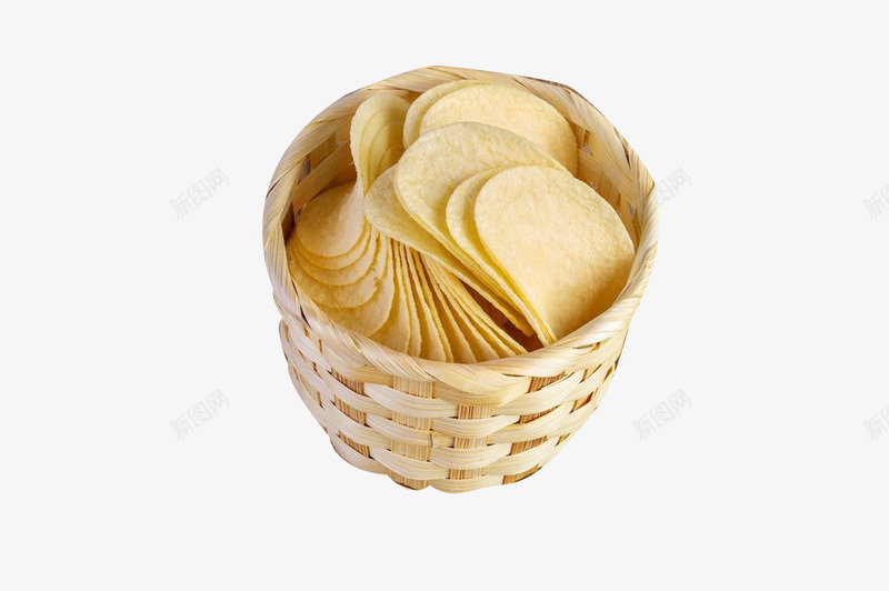 筐子里的薯片png免抠素材_88icon https://88icon.com 吃的 土豆 垃圾食品 油炸 脆脆的 薯条 薯片 薯饼 零食 食品 马铃薯