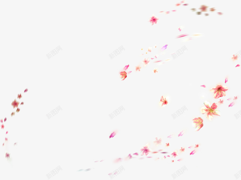 绘画植物花朵飘扬装饰特效png免抠素材_88icon https://88icon.com 植物 特效 绘画 花朵 装饰 飘扬