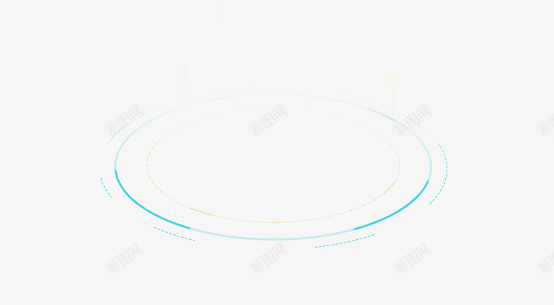 科技感光效圆圈效果png免抠素材_88icon https://88icon.com 圆圈 感光 效果 科技