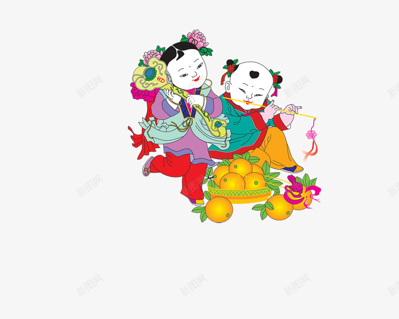 春节装饰卡通吉祥物图png免抠素材_88icon https://88icon.com 卡通免抠图素材 卡通装饰 卡通高清素材 吉祥物 春节素材 春节装饰素材 装饰素材