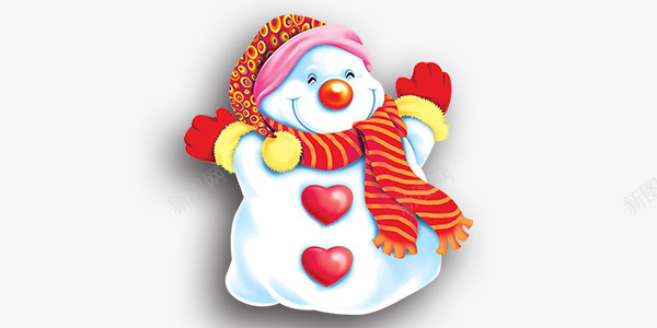 可爱微笑戴围巾雪人卡通手绘png免抠素材_88icon https://88icon.com 卡通手绘 可爱 围巾 圣诞 帽子 微笑 手套 雪人