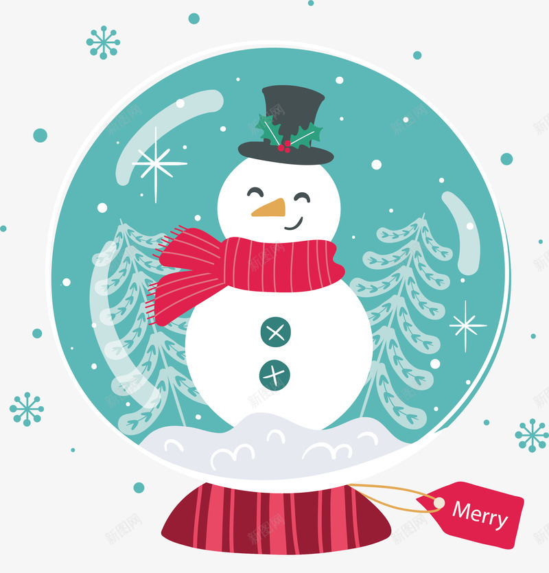 可爱卡通圣诞节雪人水晶球矢量图ai免抠素材_88icon https://88icon.com 可爱水晶球 圣诞节 水晶球 矢量png 雪人 雪人水晶球 矢量图