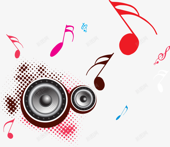 音乐主题喇叭png免抠素材_88icon https://88icon.com PNG图片素材免费下载 png图片素材 乐谱 免费png下载 免费png素材 动感 号外号外 喇叭 彩色音符 播放器 流动 炫彩 电影 矢量音乐主题素材免费下载 跳跃 音乐 音符