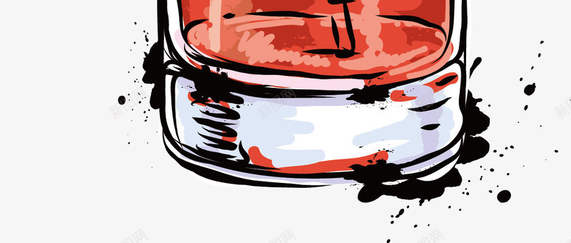 手绘线条绘画一杯冰冻夏日果汁png免抠素材_88icon https://88icon.com 一杯 冰冻 夏日 手绘 果汁 线条 绘画