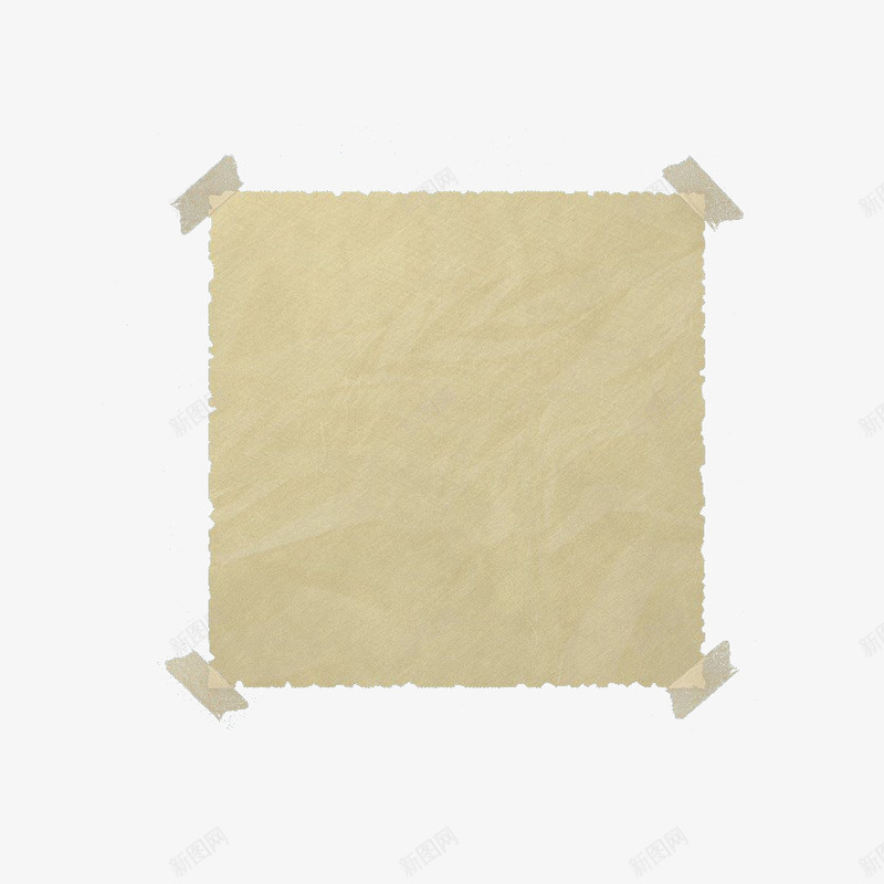 黄色做旧纸张png免抠素材_88icon https://88icon.com 做旧 泛黄皱纹纸 皱纹 皱纹纸 空白 纸 纸张 纸胶带 黄色