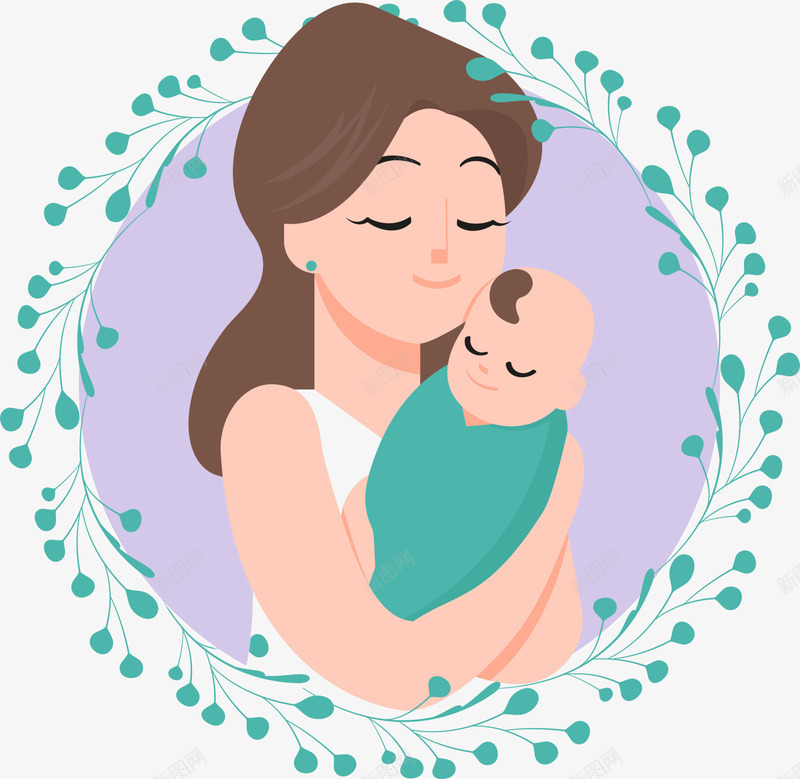 母亲节抱着孩子的妈妈png免抠素材_88icon https://88icon.com 可爱小孩 幸福 抱着孩子的妈妈 母亲节 母爱 美丽妈妈