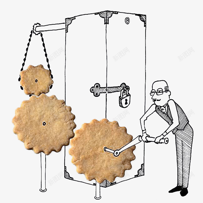 厨房幽默故事之发动机png免抠素材_88icon https://88icon.com 厨房 幽默故事 插图 男人 简笔画 美食 饼干 齿轮