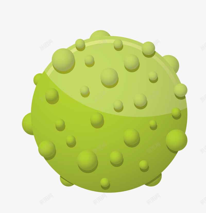 细菌病毒矢量图eps免抠素材_88icon https://88icon.com 病毒 矢量素材 细菌 绿色 矢量图