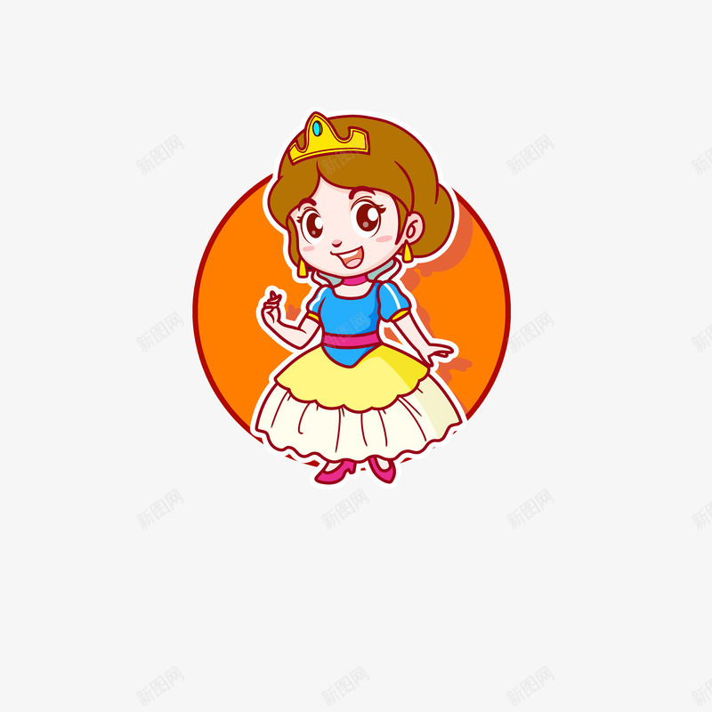 卡通装饰人物介绍海报png_88icon https://88icon.com PPT制作 PPT制作设计 人物 人物介绍 人物头像 动漫人物 卡通人物 海报设计 白雪公主 装饰设计