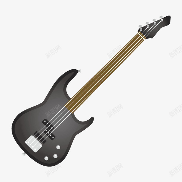 卡通电吉他png免抠素材_88icon https://88icon.com 乐器 卡通 卡通吉他 吉他 手绘 电吉他 音乐