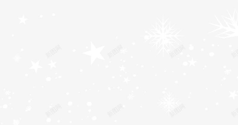 白色雪花星星png免抠素材_88icon https://88icon.com 冬季 图案 星星 梦幻 清新 漂浮 白色 简约 雪花