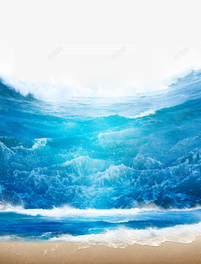 大海波浪蓝色png免抠素材_88icon https://88icon.com 大海无水印 水 海 海阔天空 白 蓝