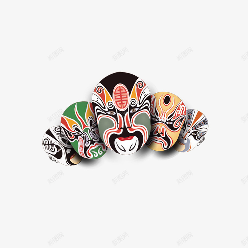 中国风面具png免抠素材_88icon https://88icon.com 中国风 京剧 传统文化 脸谱 面具