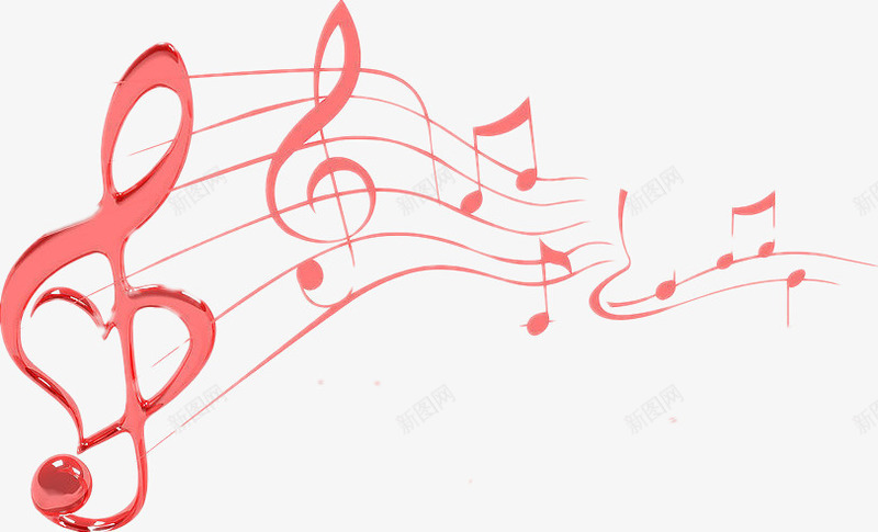 跳跃的音符png免抠素材_88icon https://88icon.com 五线谱 优美 彩绘音符 浅色 音乐 音符 高音符