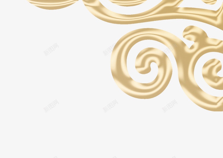 金色纹理边框png免抠素材_88icon https://88icon.com 中国风屋檐 吉祥 彩色纹理
