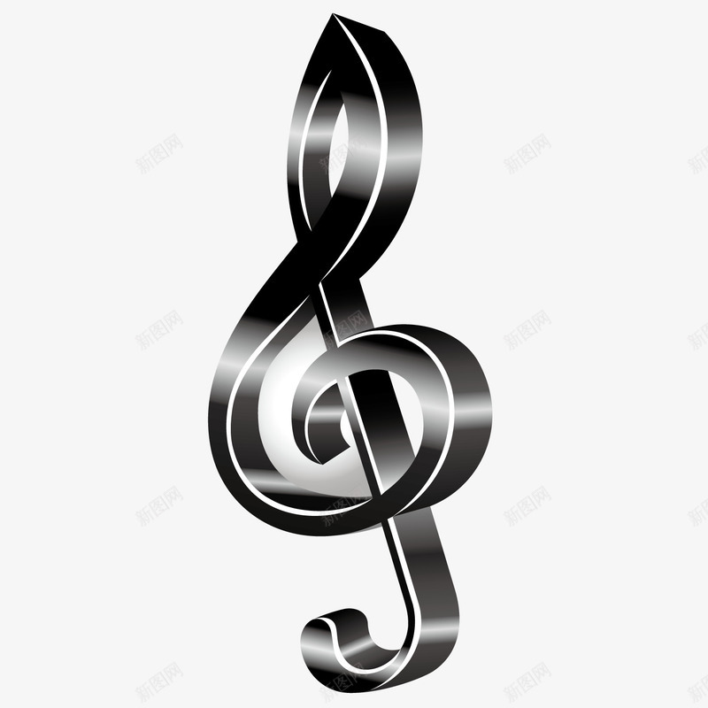 立体音符png免抠素材_88icon https://88icon.com 卡通 立体 音符