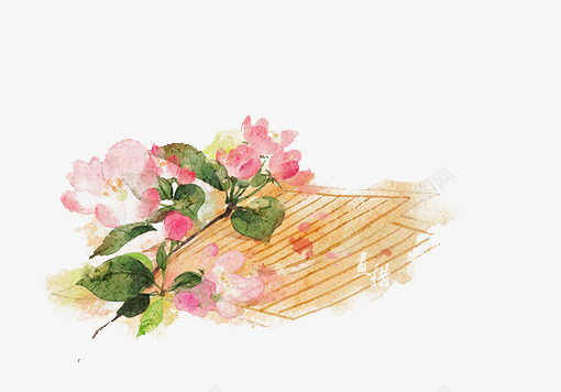 水彩花朵牡丹花书页png免抠素材_88icon https://88icon.com 书页 水彩 牡丹花 花朵