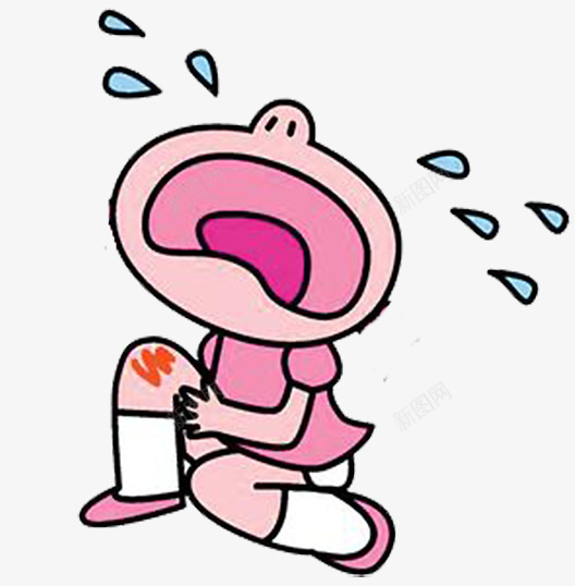 哭泣的小孩子png免抠素材_88icon https://88icon.com 卡通 婴儿哭 孩子 表情