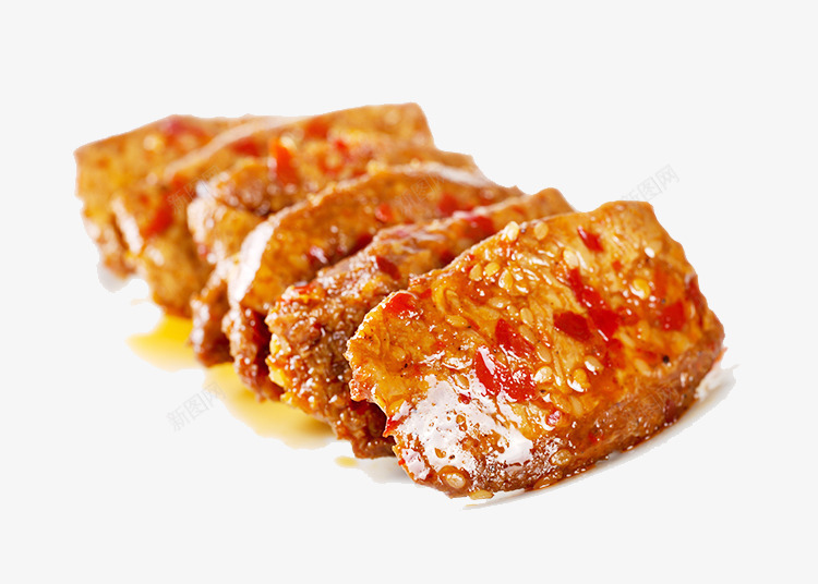 辣椒油豆干png免抠素材_88icon https://88icon.com 豆干 辣椒油豆干 辣椒豆干 零食 零食豆干 香卤豆干儿