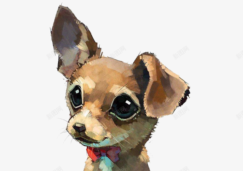 手绘狗狗png免抠素材_88icon https://88icon.com 乖 乖巧 卡通小狗 可爱宠物 可爱小狗 可爱表情 宠物 小狗 手绘 手绘小狗 狗 狗狗 竖起耳朵 萌宠 表情