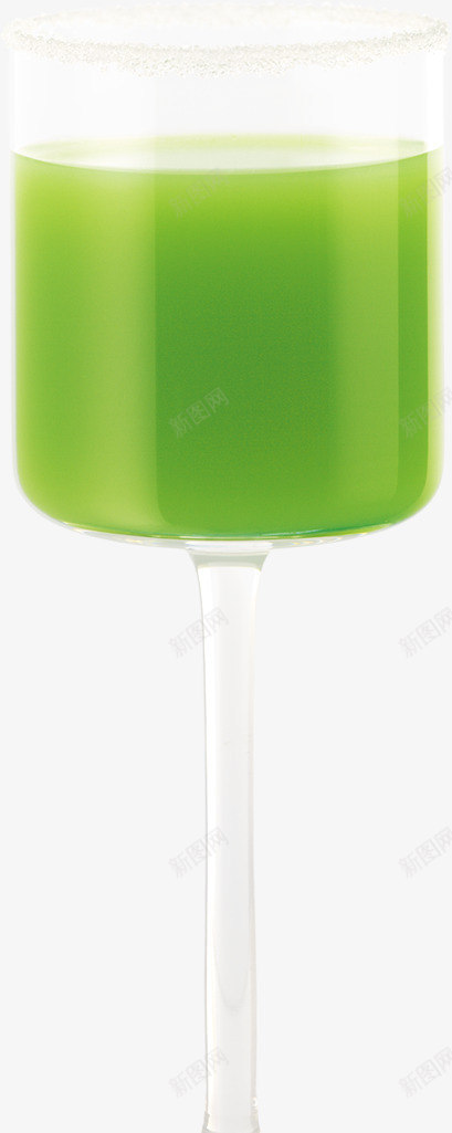 绿色果汁高脚杯png免抠素材_88icon https://88icon.com 免抠 果汁 特色 素材 绿色 高脚杯