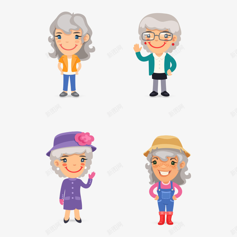 卡通老太太挥手插画png免抠素材_88icon https://88icon.com 卡通老太太 帽子 微笑 手绘插画 挥手 时尚 眼镜 笑脸 老太太