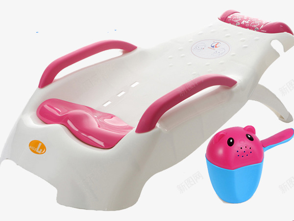 婴儿洗澡盆png免抠素材_88icon https://88icon.com 产品实物 卫生 干净