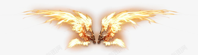 黄色炫酷翅膀形火焰png免抠素材_88icon https://88icon.com 火焰 火焰喷射 翅膀 黄色