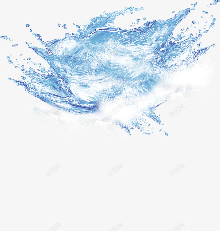 冰块png免抠素材_88icon https://88icon.com 劲爽 夏季 水波 水纹 清爽