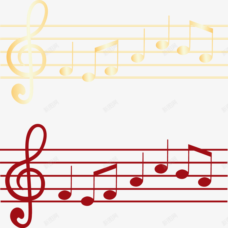 五线谱上的音符音乐png免抠素材_88icon https://88icon.com 五线谱 五线谱上的音符矢量音乐素材 五线谱素材 音乐素材 音乐音符 音符