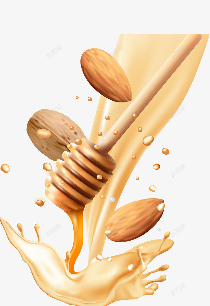 牛奶核桃png免抠素材_88icon https://88icon.com 卡通 坚果 奶棒 手绘 杏仁 杏仁果 核桃 牛奶 简图 食物