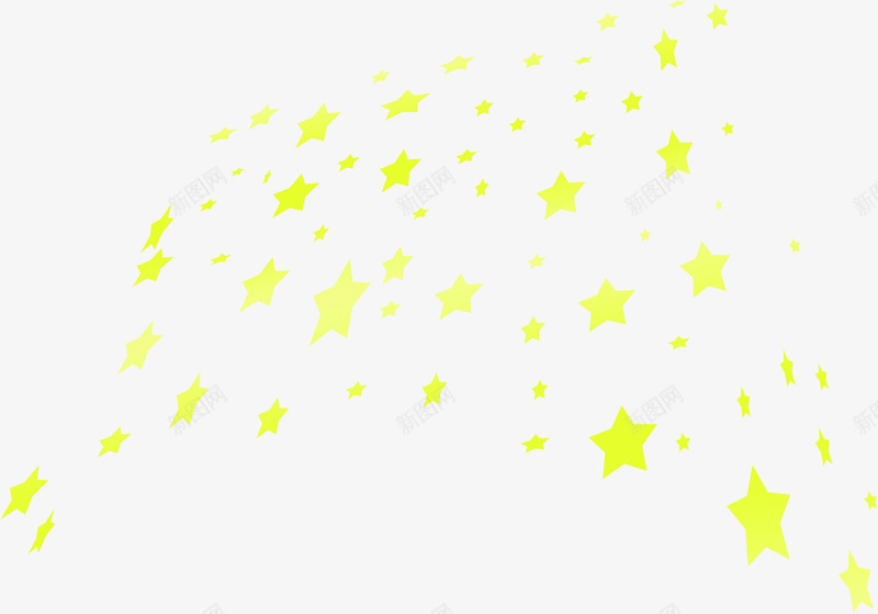 绿色元旦手绘星星装饰png免抠素材_88icon https://88icon.com 元旦 星星 绿色 装饰