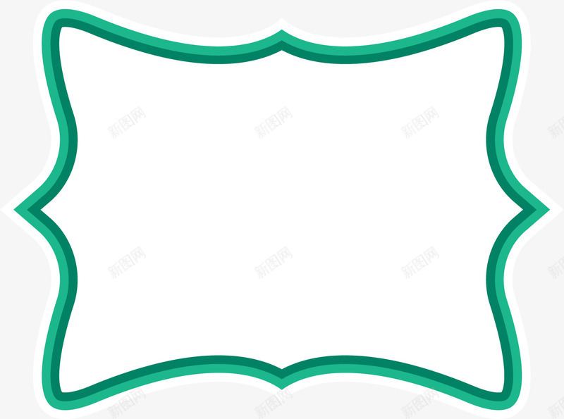 手绘白色卡片png免抠素材_88icon https://88icon.com 卡片 小清新 弧线 手绘 水彩 白色 简约 边框