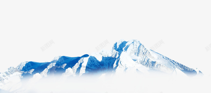 雪山远山山峰大山png免抠素材_88icon https://88icon.com 大山 山峰 远山 雪山