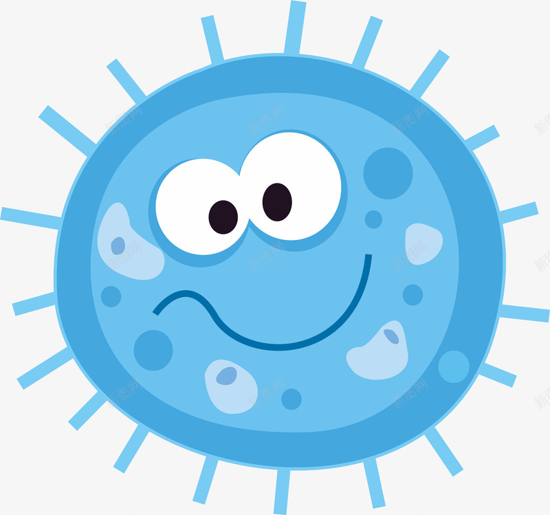 水泡病毒png免抠素材_88icon https://88icon.com 手机病毒