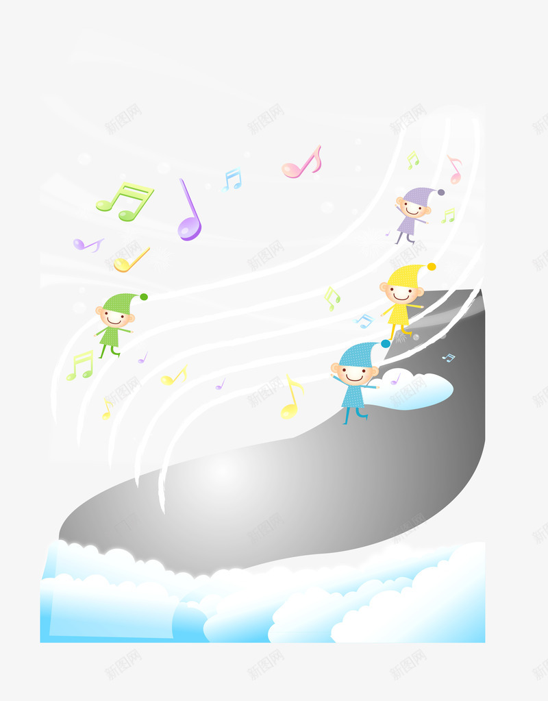 音符png免抠素材_88icon https://88icon.com 卡通音符小王子 印度 彩色音符 矢量卡通可爱音符 矢量素材 矢量音乐 音乐小王子