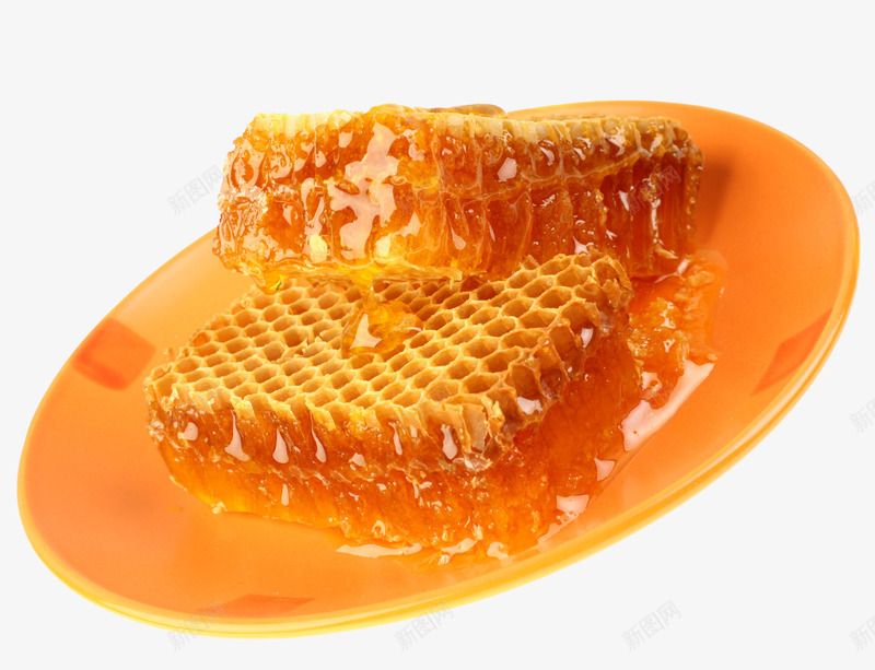 食物蜂蜜png免抠素材_88icon https://88icon.com 甜品 蜂巢 蜂糖 零食