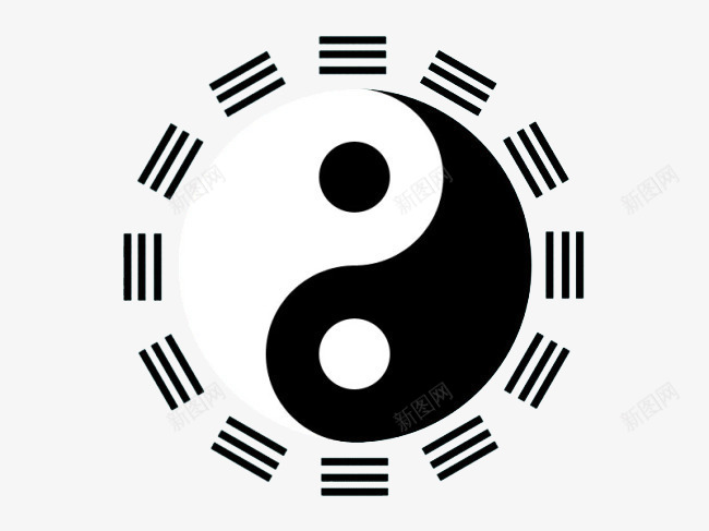 太极八卦星占卜psd免抠素材_88icon https://88icon.com 中国太极 中国风 八卦符号 占卜 太极 太极八卦 太极水墨画 形状 手绘 星座占卜 水墨圈 阴阳两级