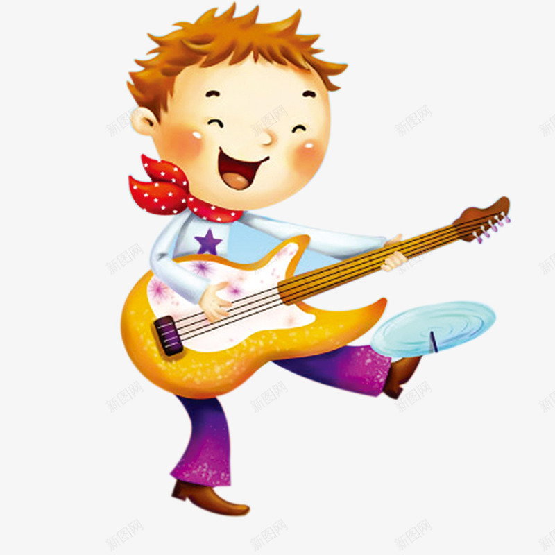 弹吉他的男孩人物png免抠素材_88icon https://88icon.com 人物设计 弹吉他 校园文化艺术节 演出 男孩 表演