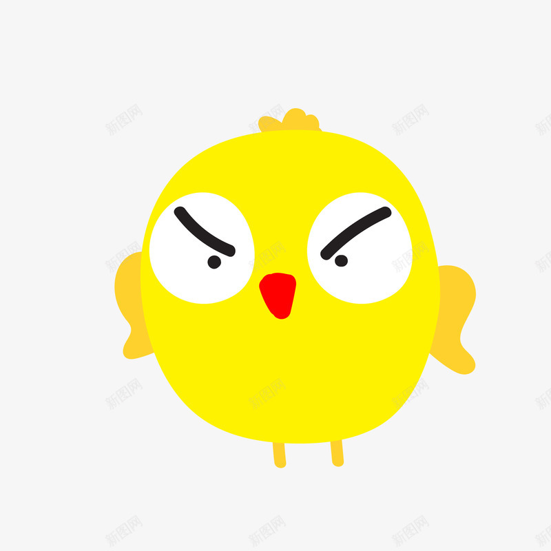 小萌鸡表情卡通可爱的矢量图ai免抠素材_88icon https://88icon.com PNG小萌鸡 卡通 卡通小萌鸡 可爱 可爱小萌鸡 小萌鸡 小萌鸡PNG 恼火 生气 矢量图 表情