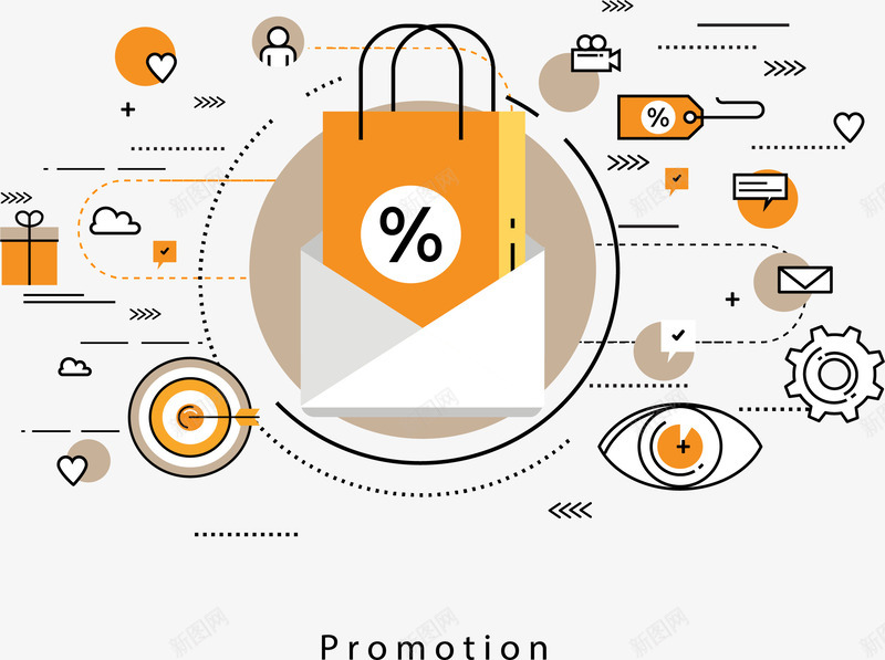 购物袋打折营销方案矢量图eps免抠素材_88icon https://88icon.com 打折海报 百分号 矢量素材 购物海报 购物袋 矢量图